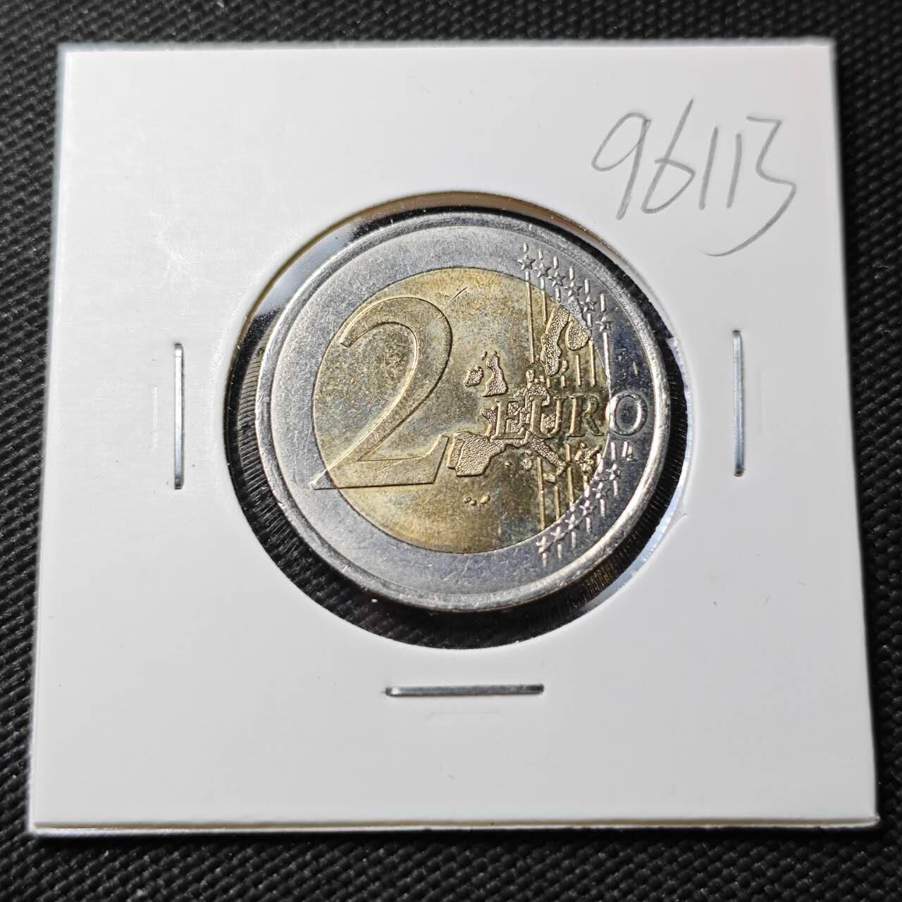 KK钱币收藏小铺  第396期  2月预留时间 周末发货  法国2欧元
