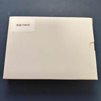 【全场包邮】纯粹捡漏拍507场-持续更新中 - 英国1989年官方蓝本精制套币-盒证全-含2镑权利法案300周年2枚全套+1镑四邦国花系列苏格兰蓟花