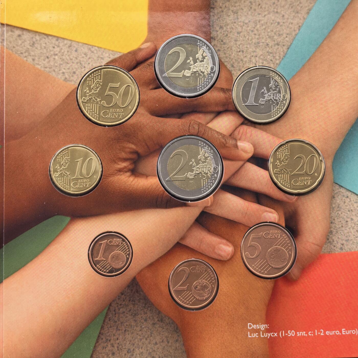 道一币馆币章第一百六十八场 原包装 芬兰2008年人权大会纪念版欧元套币9枚 含2欧元纪念币