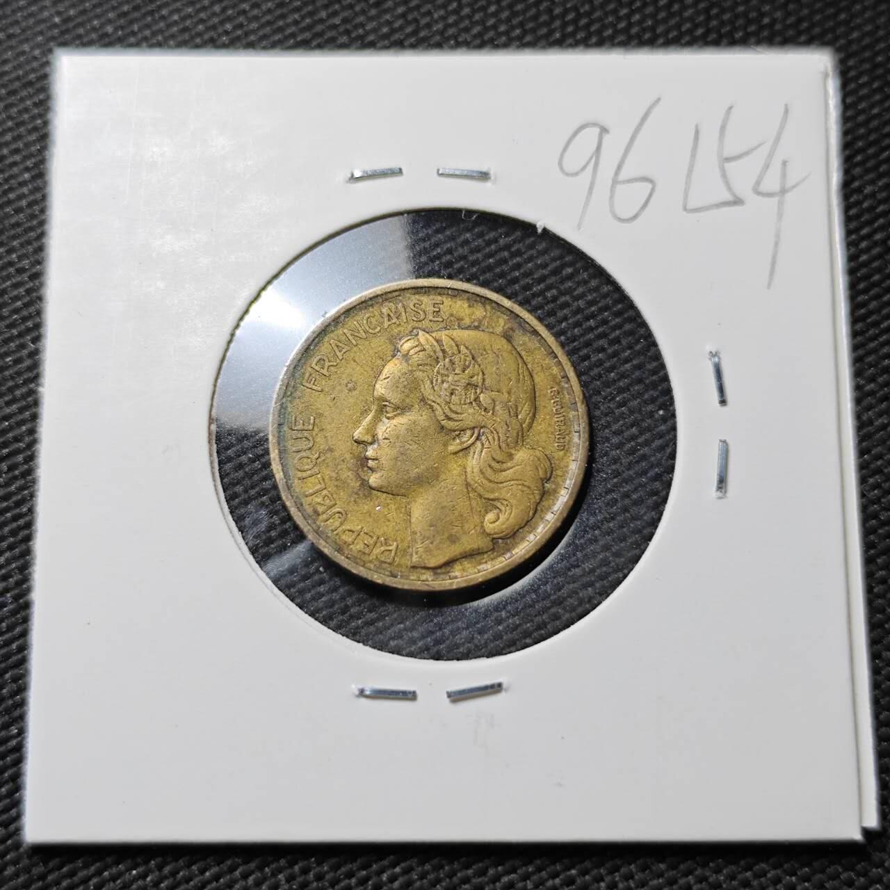 KK钱币收藏小铺  第396期  2月预留时间 周末发货  法国10法郎