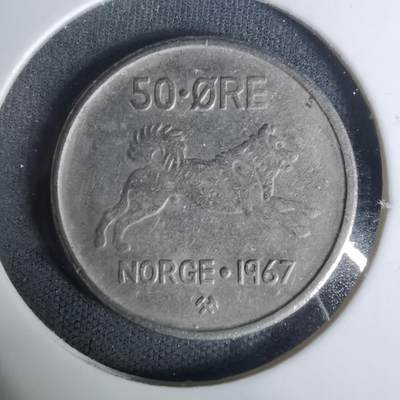 沼泽如烟--第1004场 - 挪威1967年50欧尔