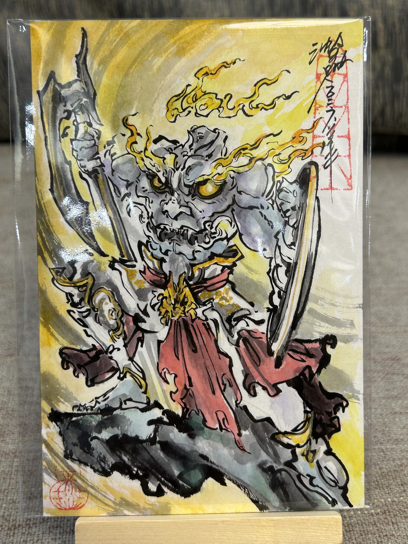 喜灰玩卡拍卖第五期，接拍品0佣金，欢迎送拍，释放现金流，让自己有资金可以购买更多喜欢的卡牌，让别的卡友能淘到更多心仪的卡牌 沈鑫老师手绘卡