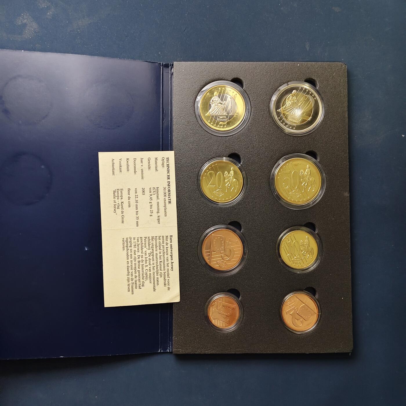 【全场包邮】纯粹捡漏拍506场-持续更新中 【商业样币】欧洲各国欧元商业样币系列泽西（英国属地）