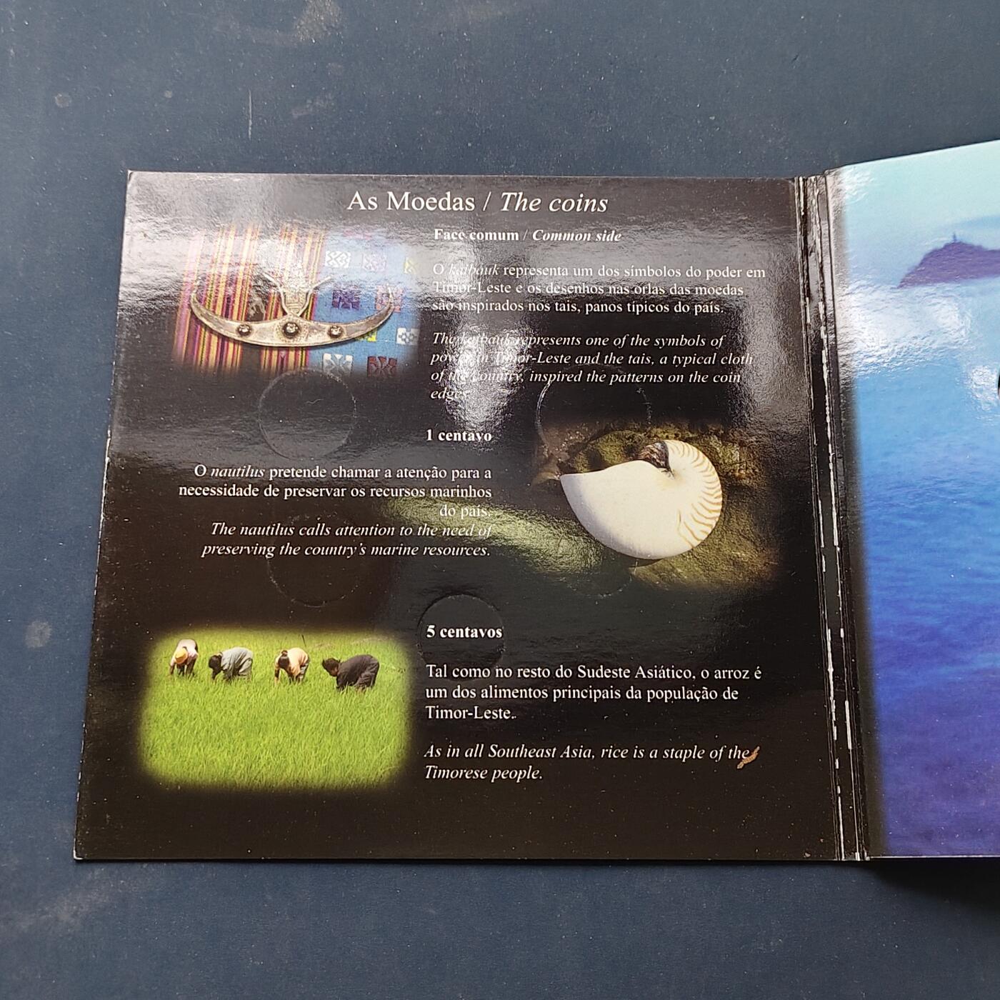 【全场包邮】纯粹捡漏拍506场-持续更新中 东帝汶2003年官方卡装套币-独立首版套币MS1