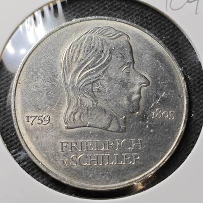 KK钱币收藏小铺  第396期  2月预留时间 周末发货 -  1972东德20马克纪念币