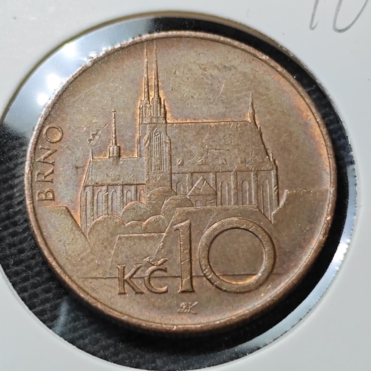 KK钱币收藏小铺  第396期  2月预留时间 周末发货  捷克10克朗