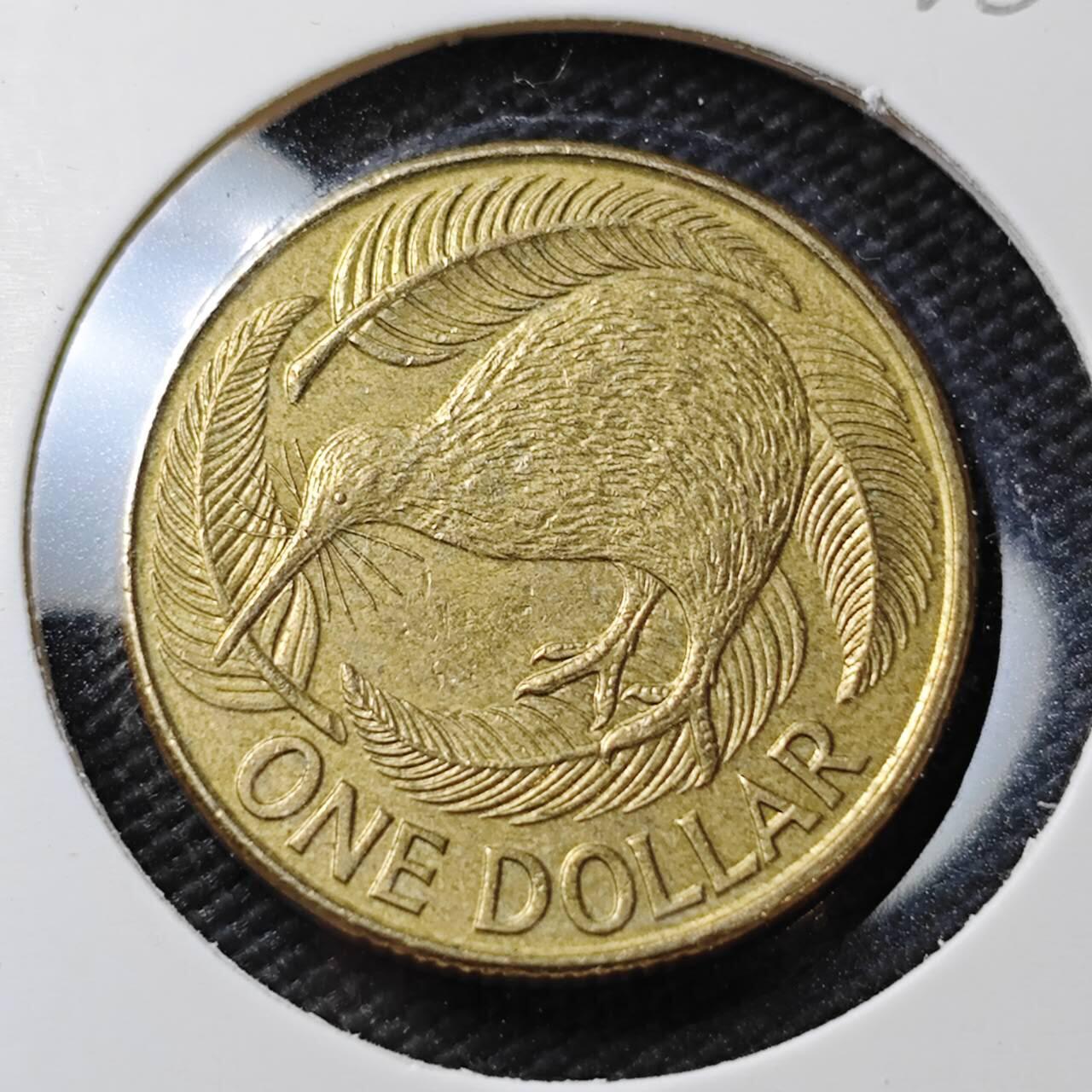 KK钱币收藏小铺  第396期  2月预留时间 周末发货  新西兰1元