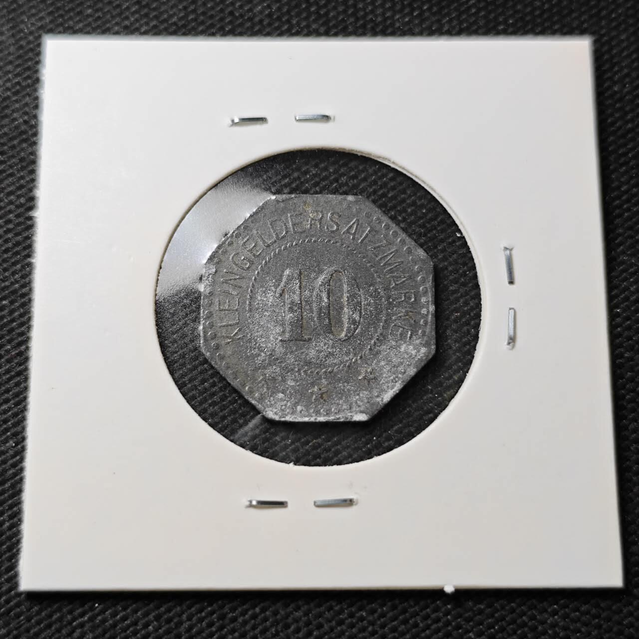 KK钱币收藏小铺  第396期  2月预留时间 周末发货  1917徳紧10芬尼