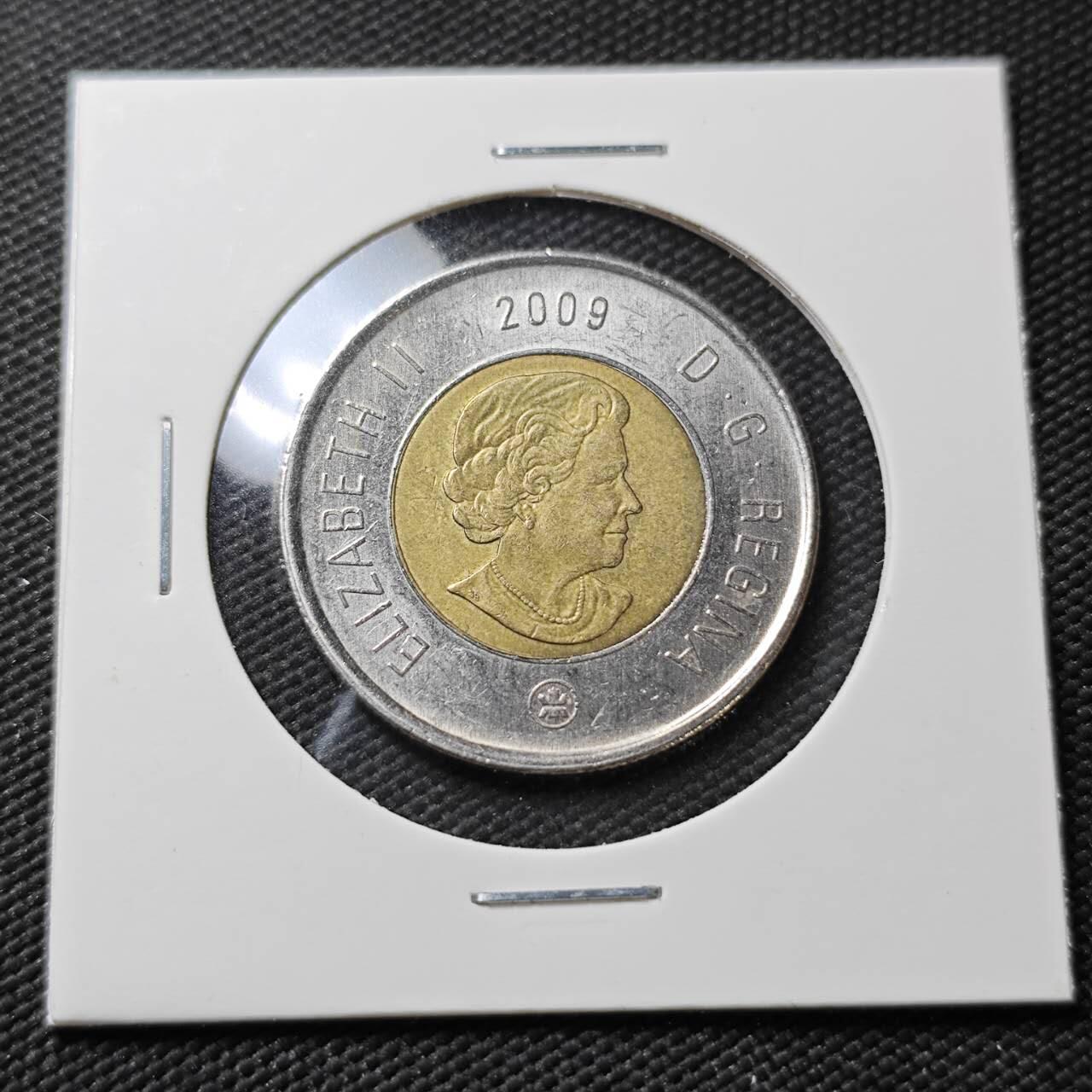 KK钱币收藏小铺  第396期  2月预留时间 周末发货  加拿大2元