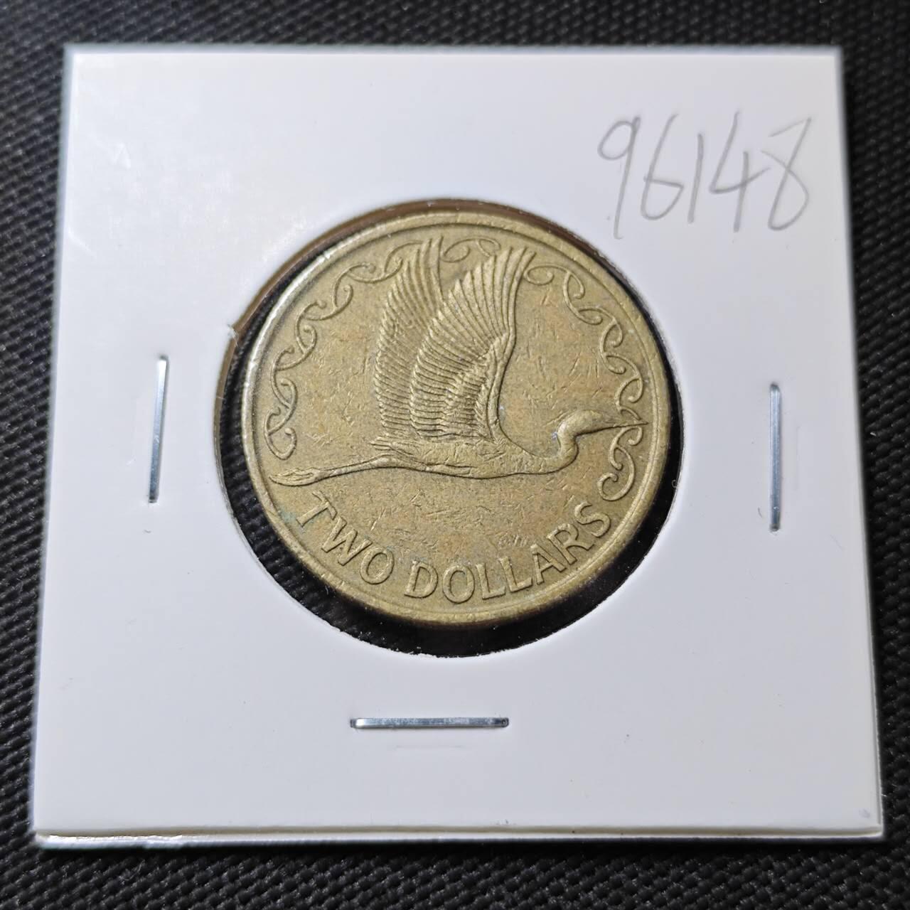 KK钱币收藏小铺  第396期  2月预留时间 周末发货  新西兰2元