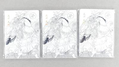 买就送PR！！龙虎卡牌-七六场（满200元包邮，无佣金，每周六结拍，欢迎送拍） - 普卡线稿15张 星宿文创 非严梁山五虎将 三宫