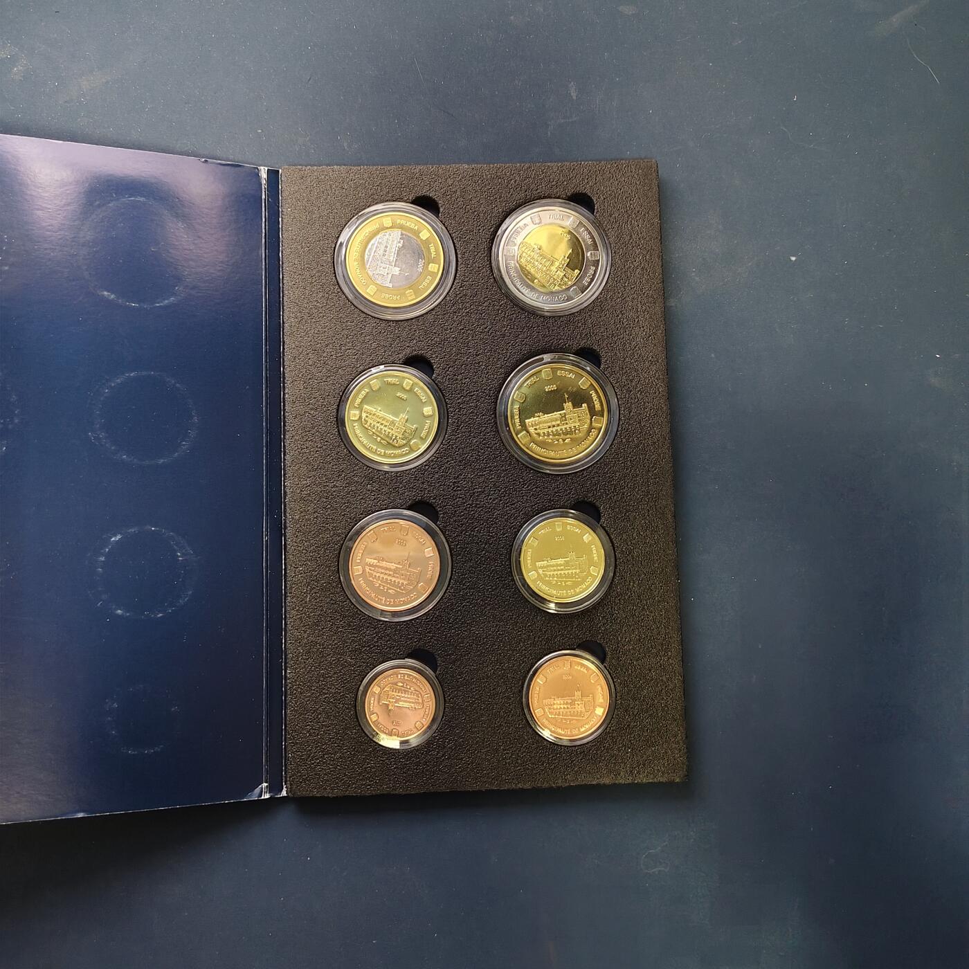 【全场包邮】纯粹捡漏拍506场-持续更新中 【商业样币】欧洲各国欧元商业样币系列摩纳哥大公国