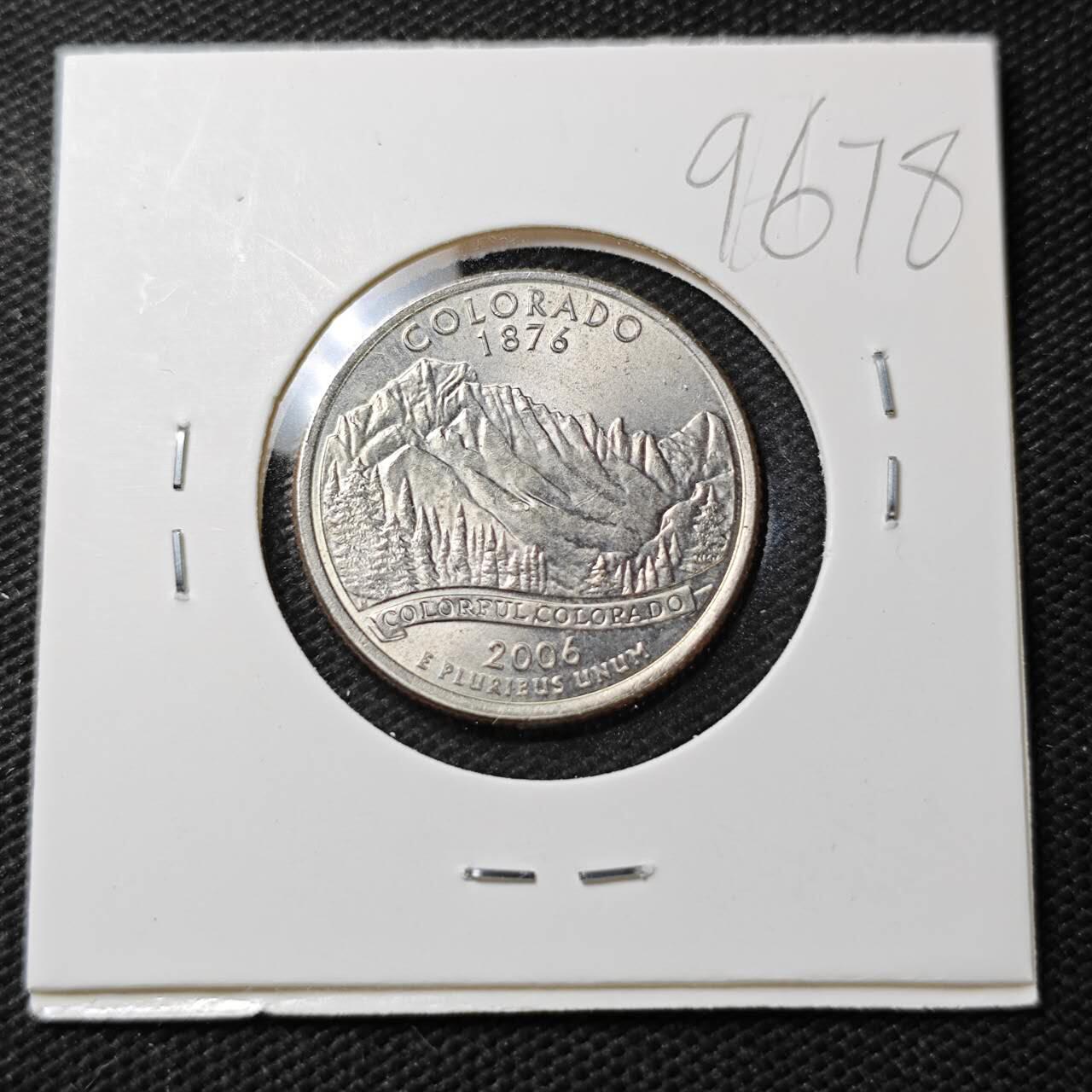 KK钱币收藏小铺  第396期  2月预留时间 周末发货  美国25分纪念币 好品