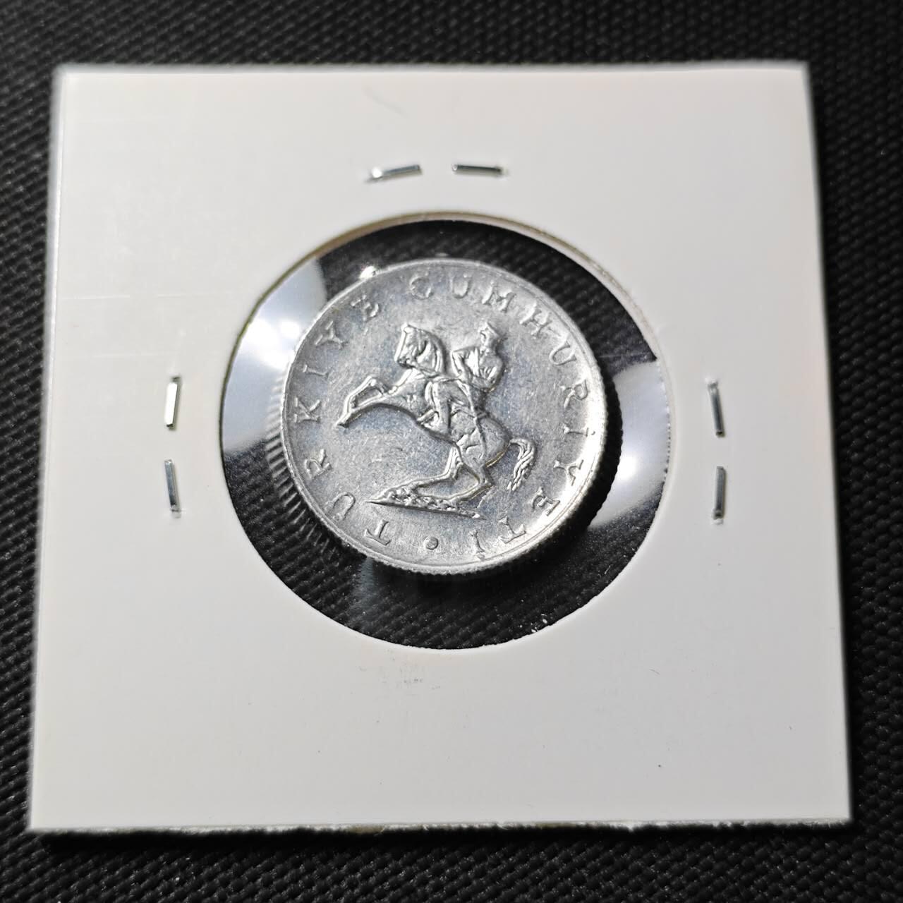 KK钱币收藏小铺  第396期  2月预留时间 周末发货  土耳其5里拉