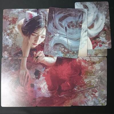 花开卡拍第61期（3月7号周六截拍，品控勿拍!!!拍品不寄存，运费5元（新疆需补运费差价或顺丰到付），自制卡难免瑕疵，可能存在轻微撞角爆边等出厂瑕疵，品控介意勿拍！） - 燎原卡牌 妖姬传 9拼  妲己