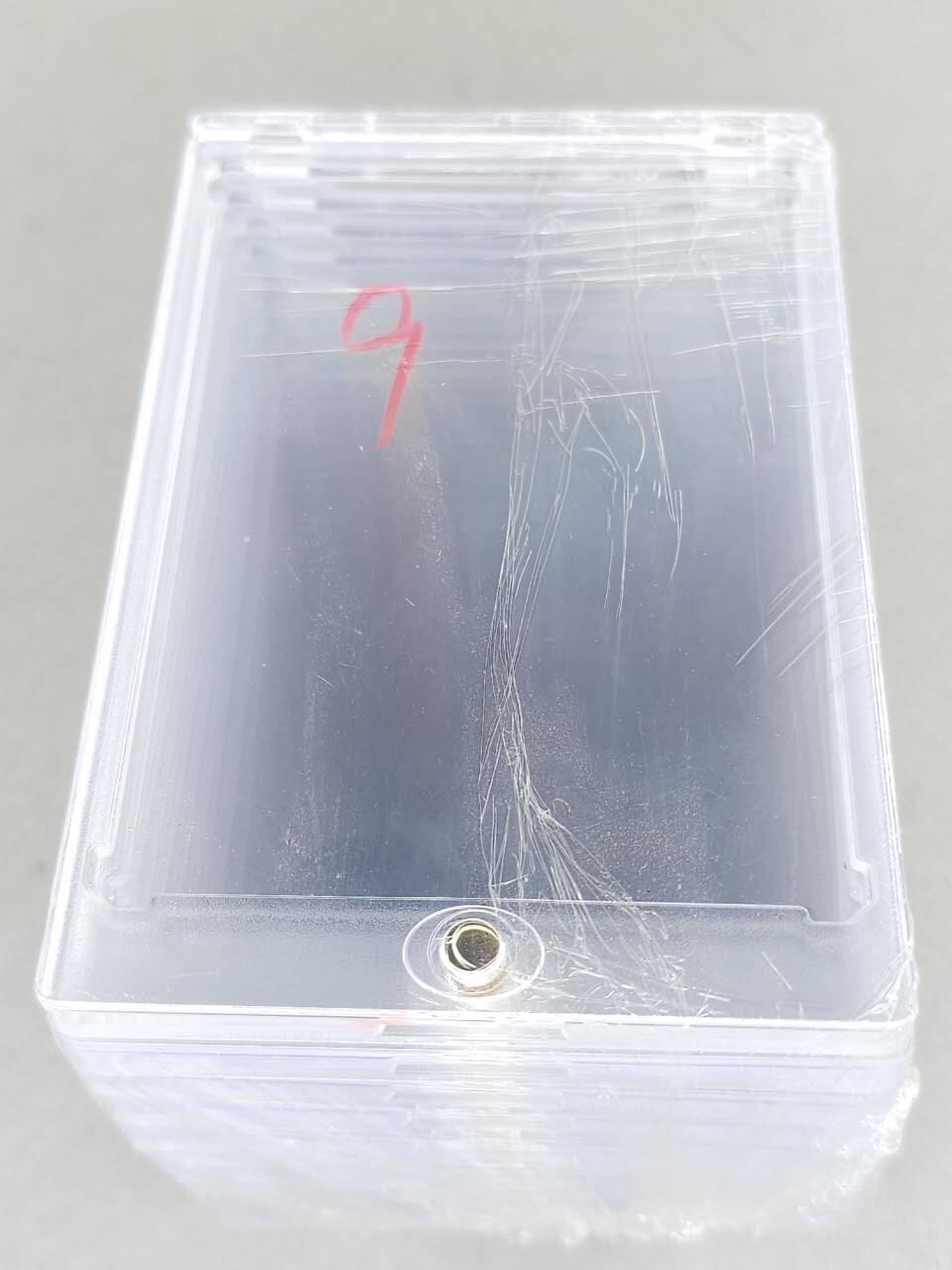 买就送PR！！龙虎卡牌-七六场（满200元包邮，无佣金，每周六结拍，欢迎送拍） 磁吸卡砖9块 (几乎全新)