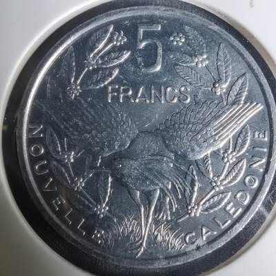 沼泽如烟--第1004场 - 法属新喀里多尼亚2014年5法郎