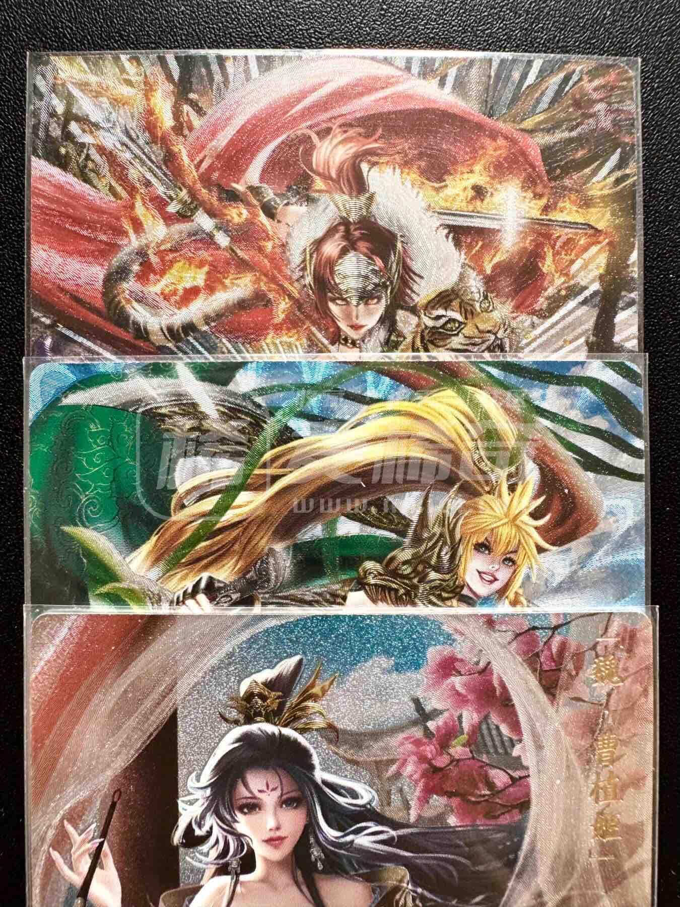 NO.25.5 好又多妹卡大赏，新店点关注不迷路！每周一站式配齐，方便凑单！（周6晚9点截拍，卖家送拍0抽成！） 卡玩帕克 魂姬三国 第10弹 粗闪3张