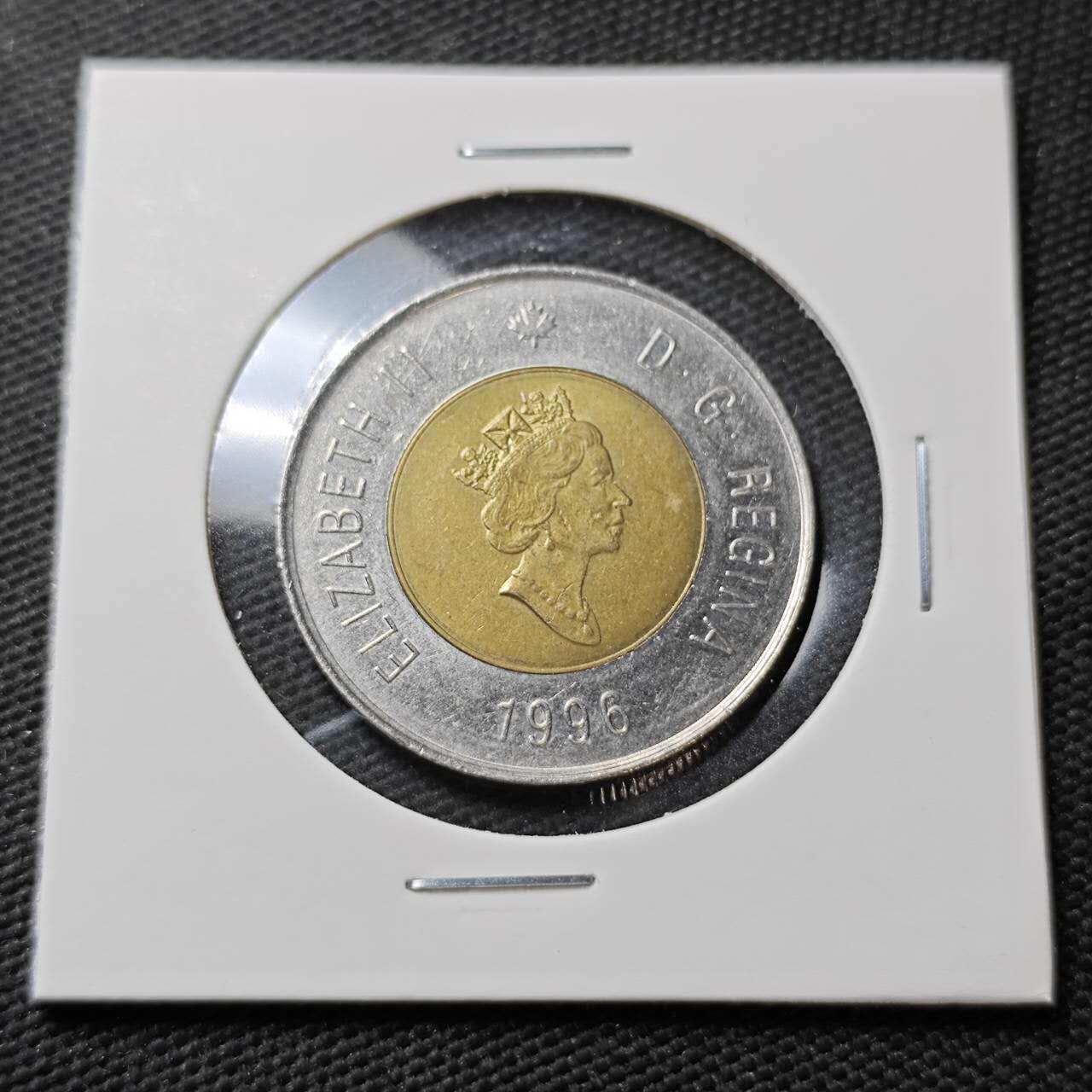 KK钱币收藏小铺  第396期  2月预留时间 周末发货  加拿大2元