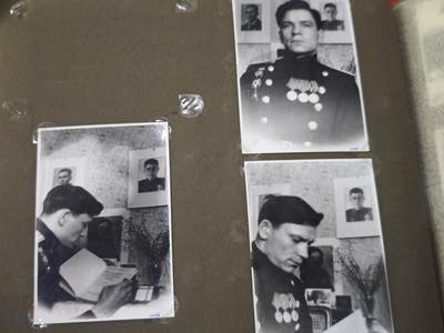 橙子收藏第四期 苏联陆军大尉，卫国战争前后期个人相册113张，伊万·瓦西里耶维奇战后驻守柏林，从农学青年蜕变为卫国战争铁血勇士的苏联英雄。他亲历卫国战争最惨烈的正面战场，凭浴血战功斩获早期上挂版一级卫国战争勋章、转轮版二级卫国战争勋章、红星勋章三枚核心战功勋章，及战功奖章、战胜德国奖章、攻克柏林奖章、英勇奖章四枚军功奖章