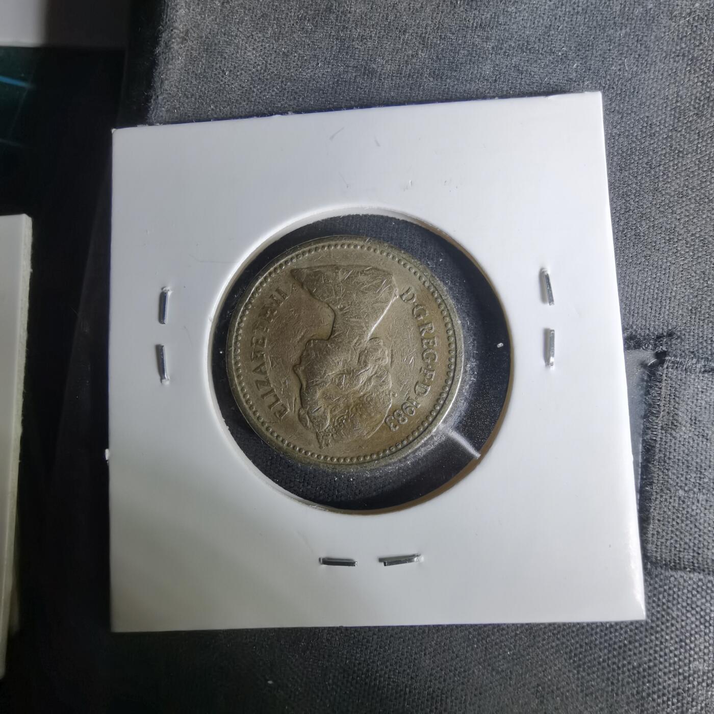 沼泽如烟--第1004场 英国1983年1磅