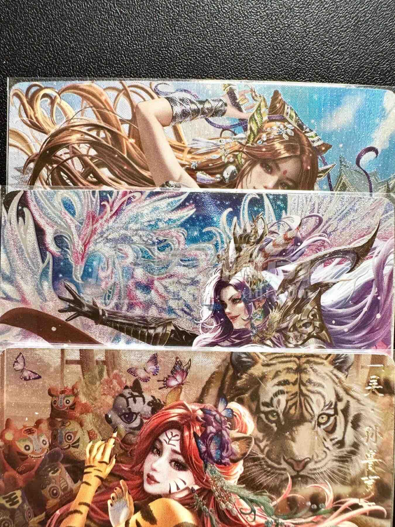 NO.25.5 好又多妹卡大赏，新店点关注不迷路！每周一站式配齐，方便凑单！（周6晚9点截拍，卖家送拍0抽成！） 卡玩帕克 魂姬三国 第24弹 粗闪3张