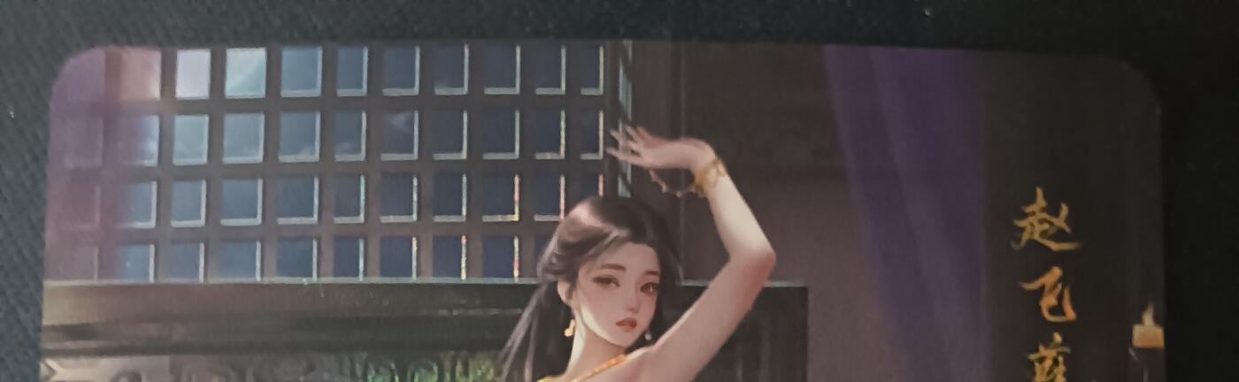 花开卡拍第61期（3月7号周六截拍，品控勿拍!!!拍品不寄存，运费5元（新疆需补运费差价或顺丰到付），自制卡难免瑕疵，可能存在轻微撞角爆边等出厂瑕疵，品控介意勿拍！） 墨卡文创 御淑集 赵飞燕 特藏卡 彩闪