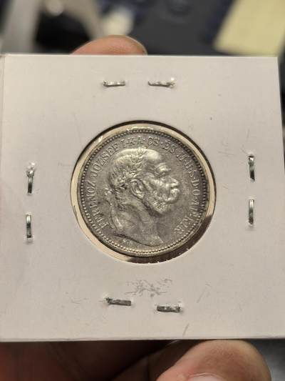 博洋堂世界钱币拍卖第162期（全场包邮） - 匈牙利1916年1克朗银币