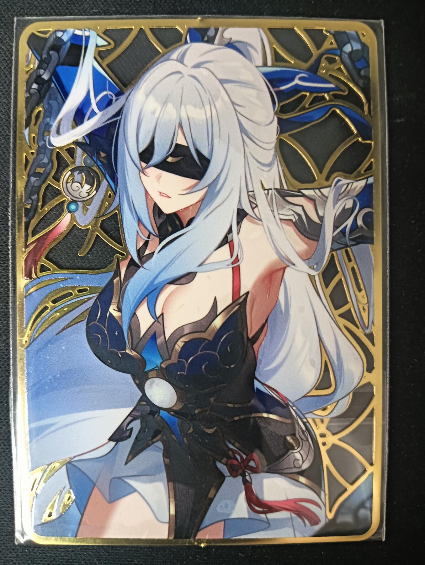 花开卡拍第61期（3月7号周六截拍，品控勿拍!!!拍品不寄存，运费5元（新疆需补运费差价或顺丰到付），自制卡难免瑕疵，可能存在轻微撞角爆边等出厂瑕疵，品控介意勿拍！） 墨卡文创 金属卡 1张