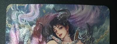 花开卡拍第61期（3月7号周六截拍，品控勿拍!!!拍品不寄存，运费5元（新疆需补运费差价或顺丰到付），自制卡难免瑕疵，可能存在轻微撞角爆边等出厂瑕疵，品控介意勿拍！） - 卡将西游群芳 牛魔王 粗闪 特藏卡