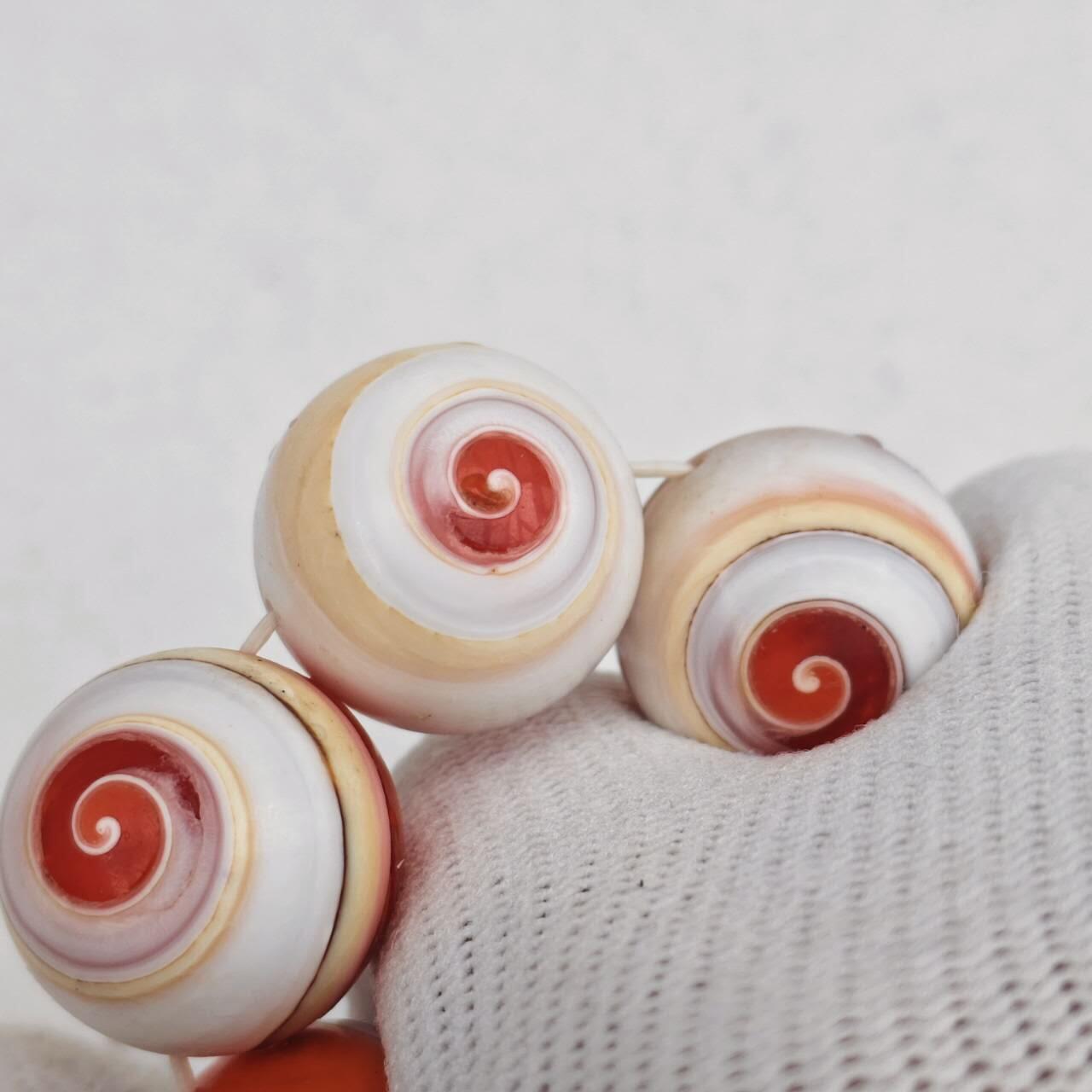 天然海螺贝壳圆珠