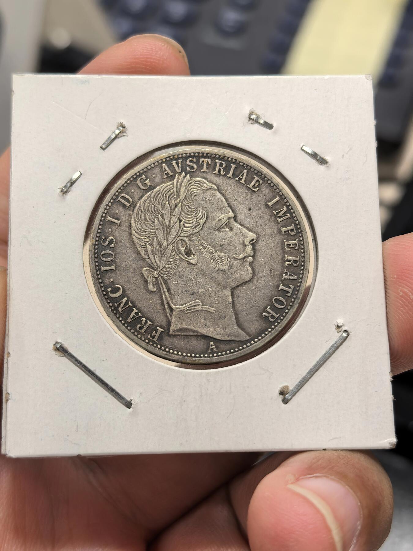 博洋堂世界钱币拍卖第162期（全场包邮） 奥地利1860年1福林银币