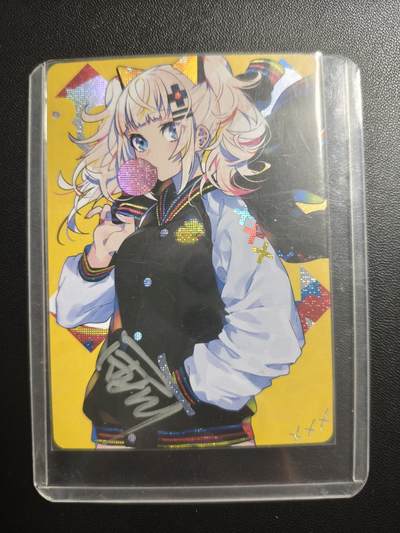 天玑星卡拍第173期《2.26周四截拍》持续收拍收评中 满赠卡需备注 - 【亲签卡】动漫美女 纱布闪