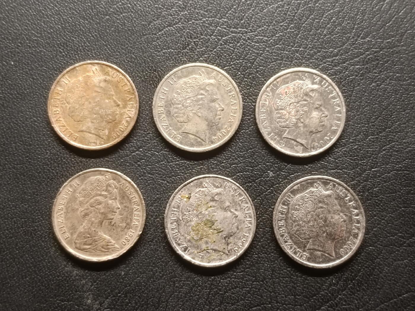 荟藏特别场次第三期——“社长的钢蹦堆” 澳大利亚5分批量六枚