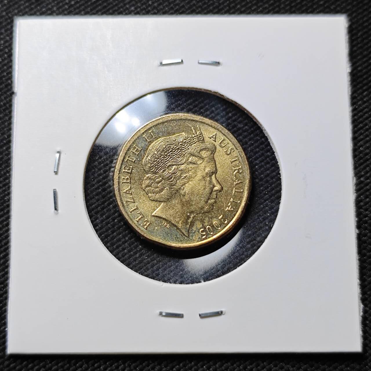 KK钱币收藏小铺  第396期  2月预留时间 周末发货  2005澳大利亚2元