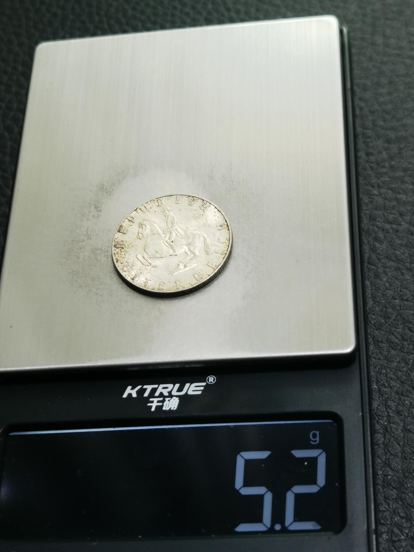 天下钱庄专场欢迎参拍 奥地利5先令银币