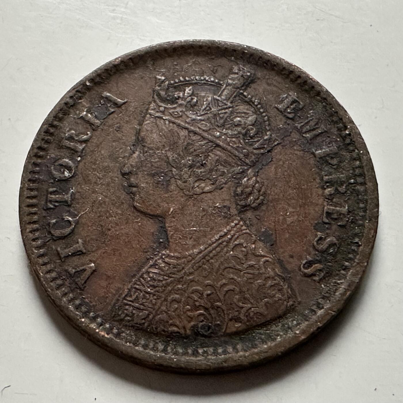 🌹外币初藏🌹🐯2026年第22场  每周二四六晚8️⃣点 接代拍 英属印度1892年1/2派沙