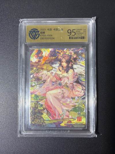 NO.26 好又多金牌大场，夯爆了的马年开门红！每周一站式配齐，方便凑单！（周6晚9点截拍，卖家免费送拍！） - 卡游 卡游三国 貂蝉 9.5分