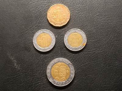 荟藏特别场次第三期——“社长的钢蹦堆” - 墨西哥硬币批量四枚