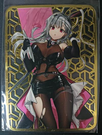 花开卡拍第61期（3月7号周六截拍，品控勿拍!!!拍品不寄存，运费5元（新疆需补运费差价或顺丰到付），自制卡难免瑕疵，可能存在轻微撞角爆边等出厂瑕疵，品控介意勿拍！） - 墨卡文创 金属卡 1张