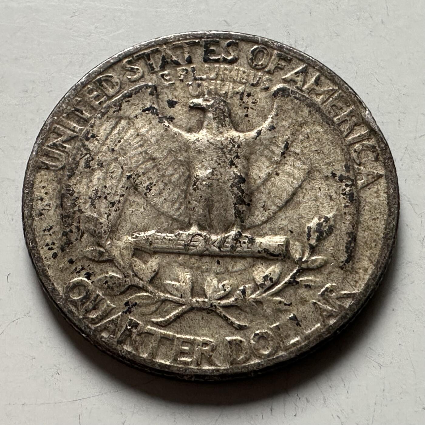 🌹外币初藏🌹🐯2026年第22场  每周二四六晚8️⃣点 接代拍 美国1945年华盛顿25分银币 6.25克90%银