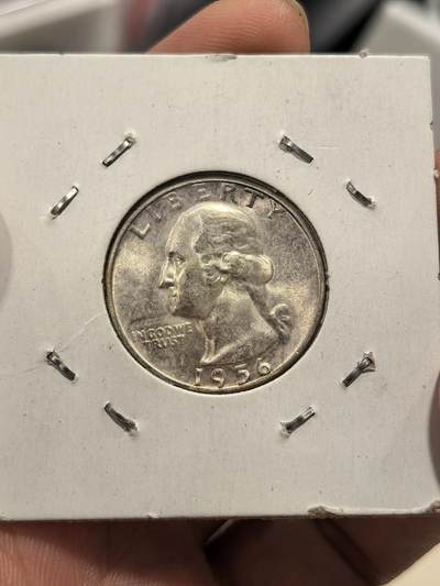 博洋堂世界钱币拍卖第162期（全场包邮） - 美国1956年25分银币