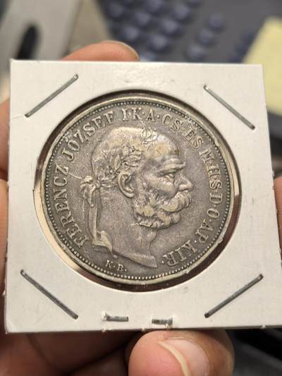 博洋堂世界钱币拍卖第162期（全场包邮） - 匈牙利1900年5克朗银币