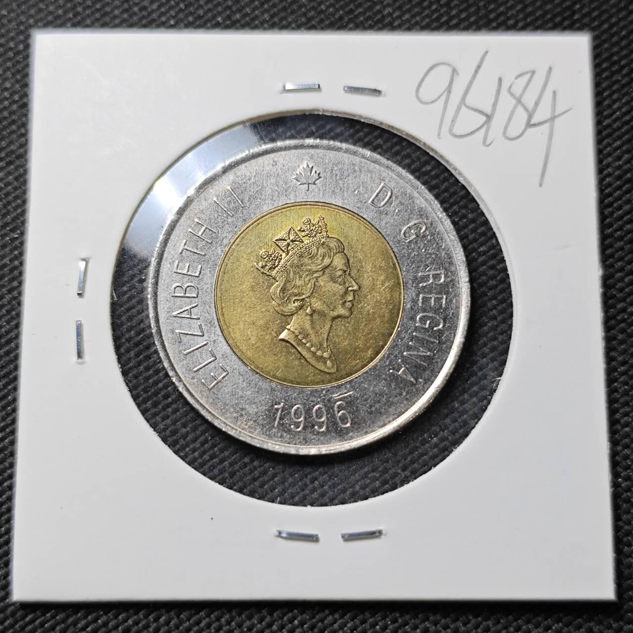 KK钱币收藏小铺  第396期  2月预留时间 周末发货  加拿大2元