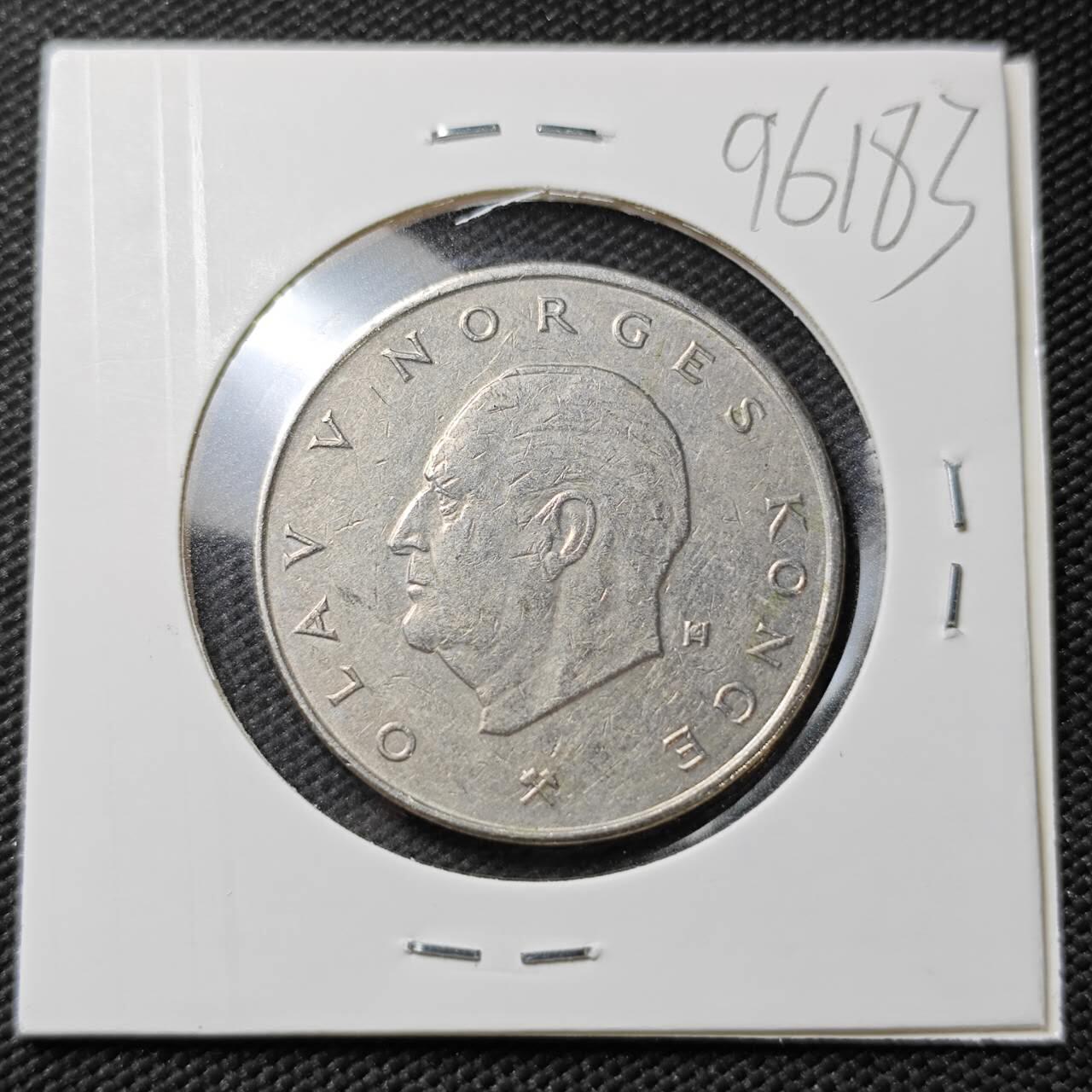 KK钱币收藏小铺  第396期  2月预留时间 周末发货  挪威5克朗