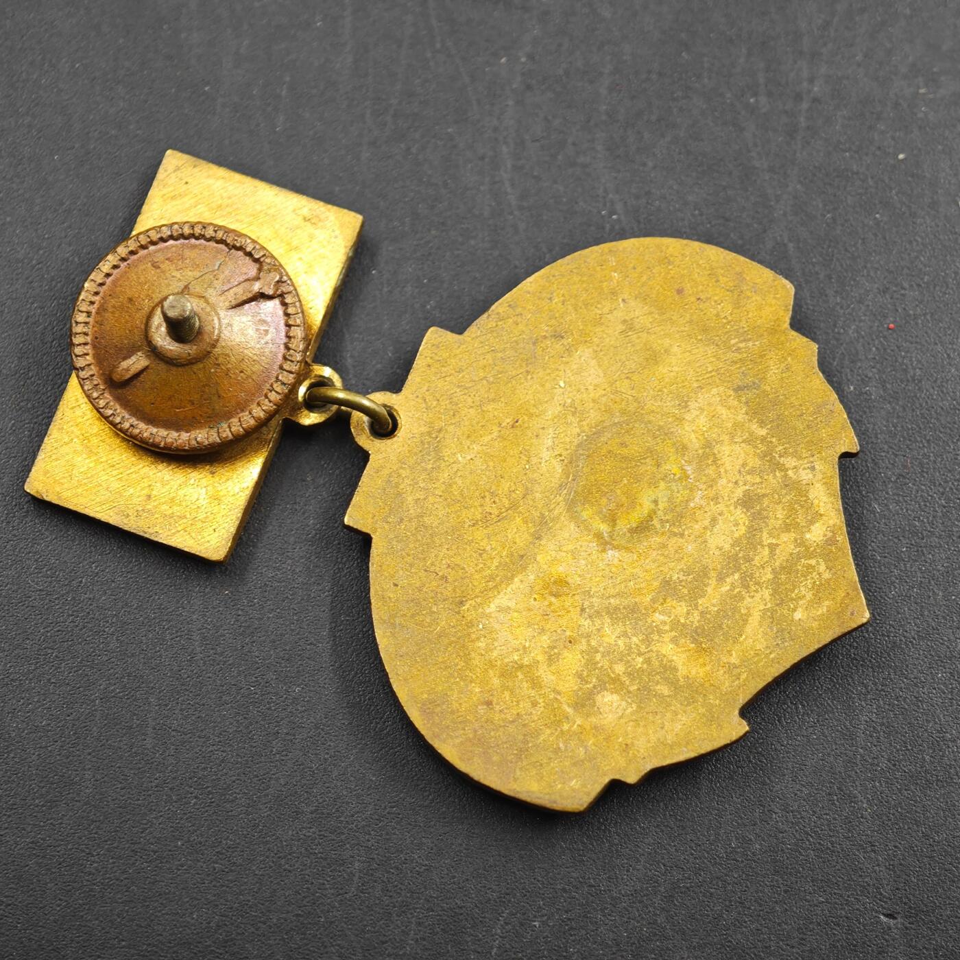 2月新年开工第一场徽章钱币专场 1978年苏联海军博罗季诺号大型反潜艇环球远航纪念章