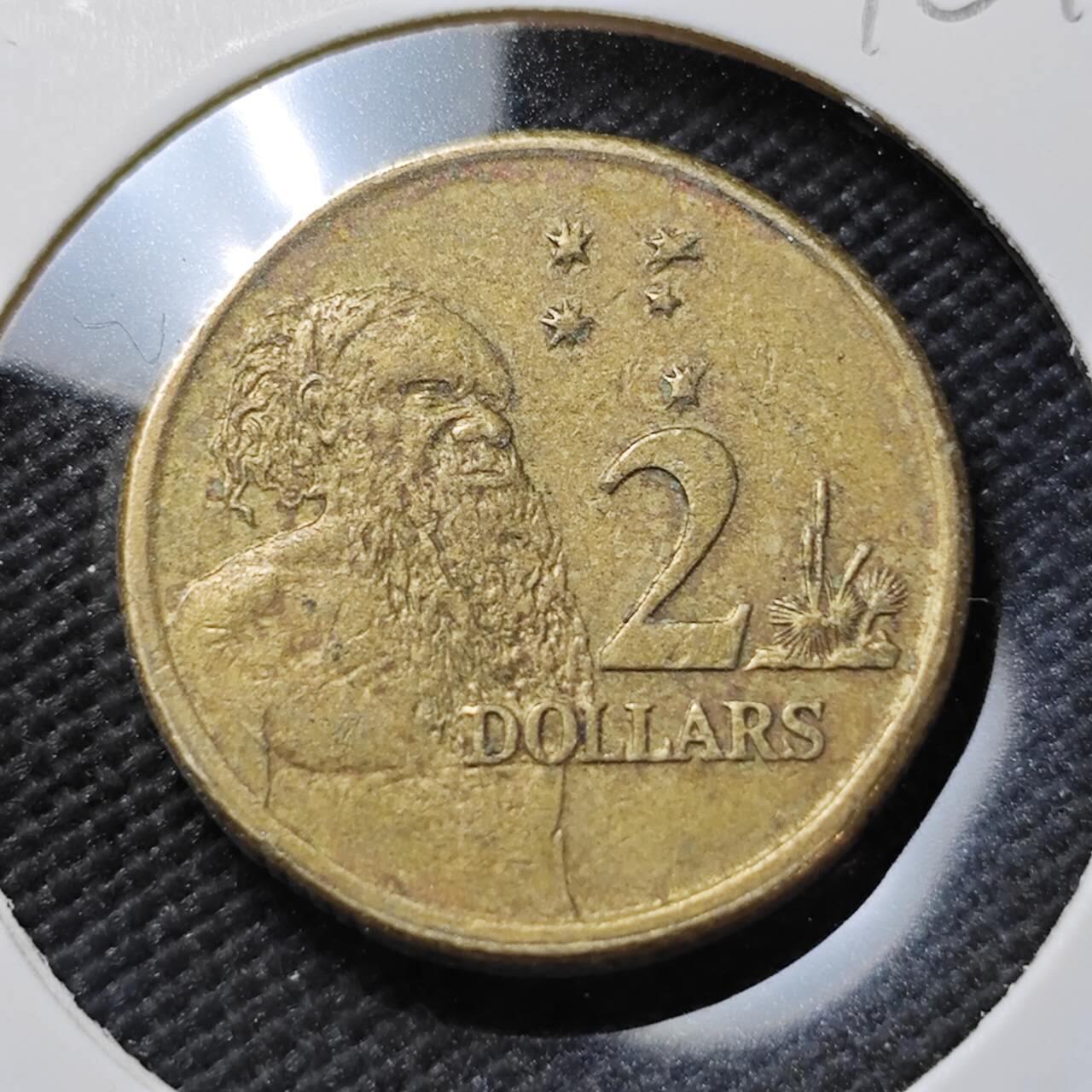 KK钱币收藏小铺  第396期  2月预留时间 周末发货  澳大利亚2元