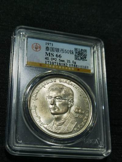 天下钱庄专场欢迎参拍 - 泰国拉玛九世银币