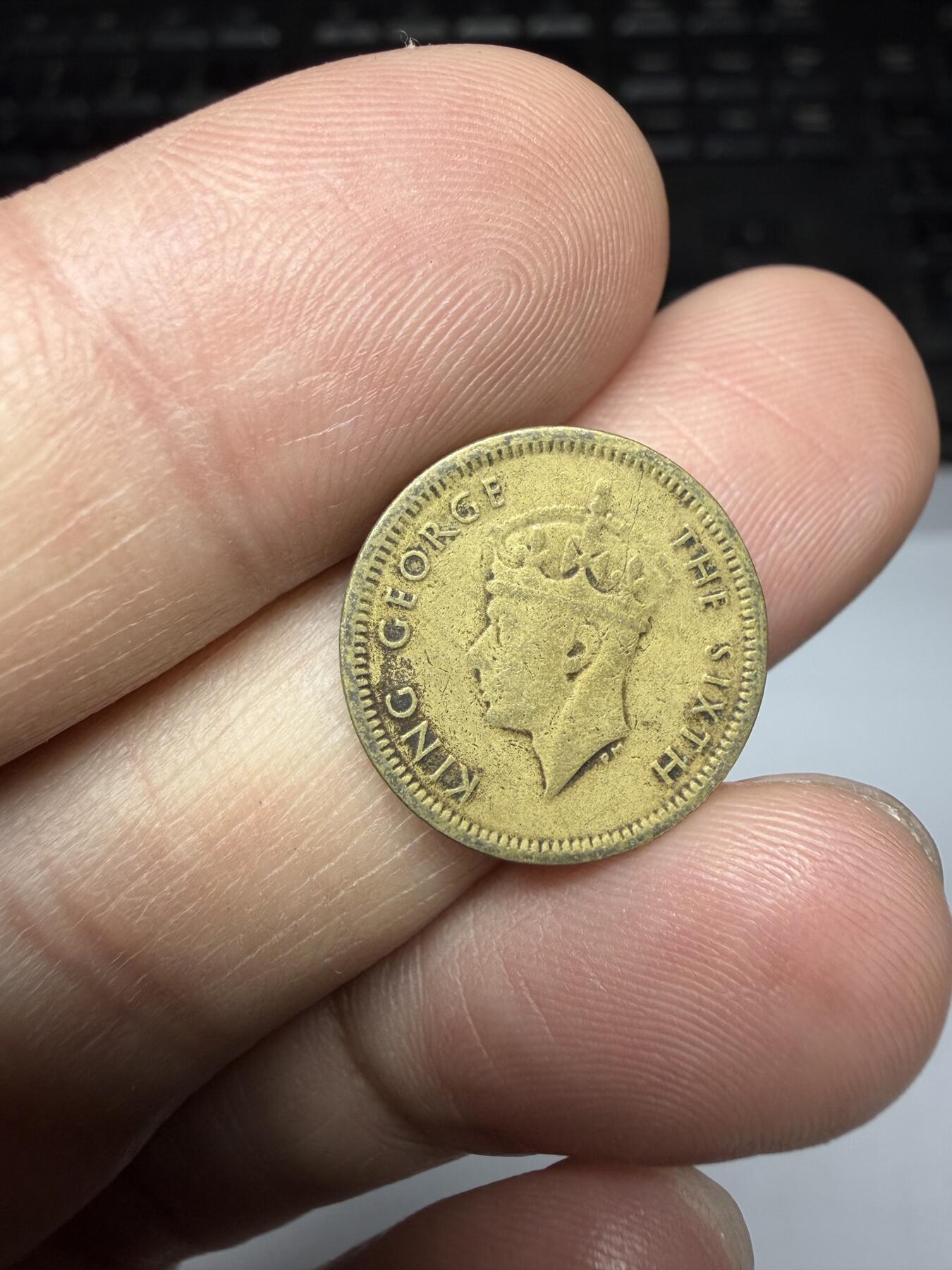 2026年集古藏今外币拍卖第二期-第9场—（总第309拍），可以寄存60天，满160元包邮。 1949年香港五仙