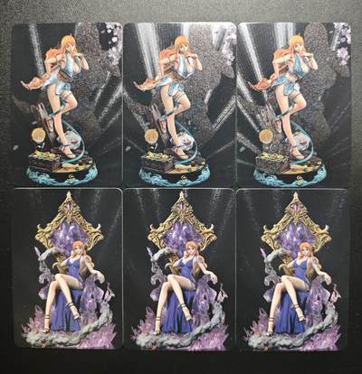 天玑星卡拍第173期《2.26周四截拍》持续收拍收评中 满赠卡需备注 - 宁缺卡牌 海贼王 娜美 粗闪 六张